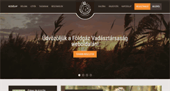 Desktop Screenshot of foldgazvt.hu